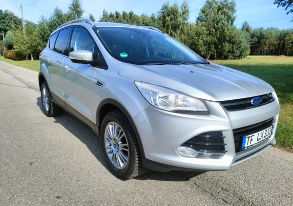 Ford Kuga cena 49700 przebieg: 212000, rok produkcji 2013 z Izbica Kujawska małe 254
